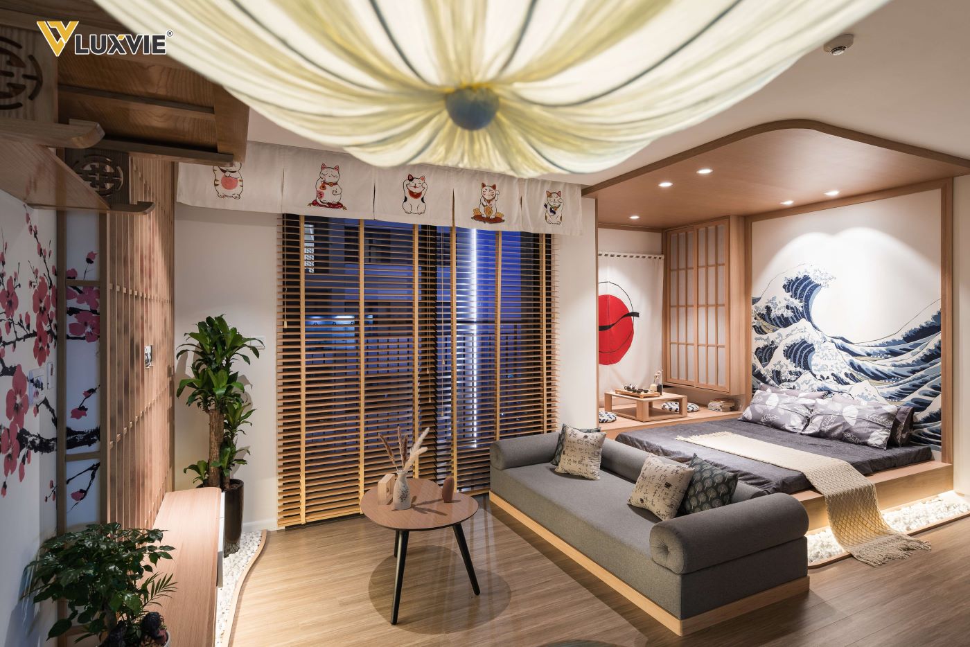 Gói thiết kế Căn hộ 2 PN phong cách Japandi